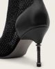 AllSaints Allsaints Natasha mesh pointed toe boots in black - 3