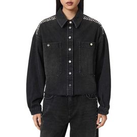 AllSaints AllSaints Nicky Stud Denim Jacket