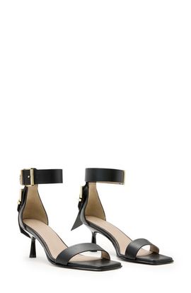 AllSaints AllSaints Noir Ankle Strap Sandal