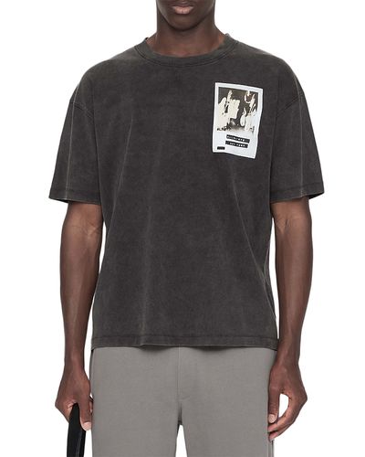 Allsaints Allsaints Ny City Short Sleeve Crewneck Tee