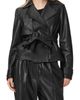AllSaints AllSaints Okena Cropped Leather Jacket - 1