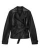 AllSaints AllSaints Okena Cropped Leather Jacket - 5