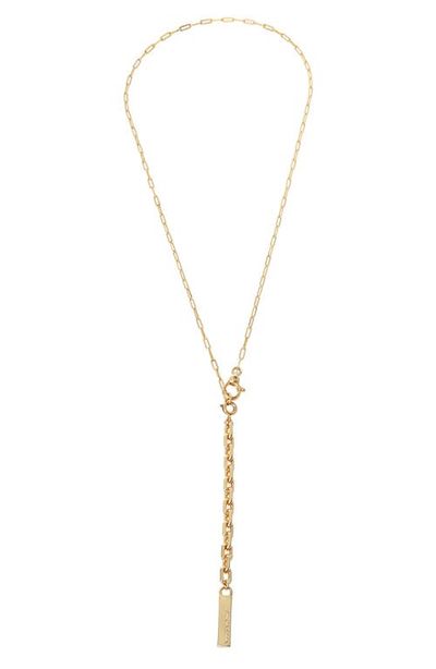 AllSaints AllSaints Paper Clip Convertible Chain Necklace