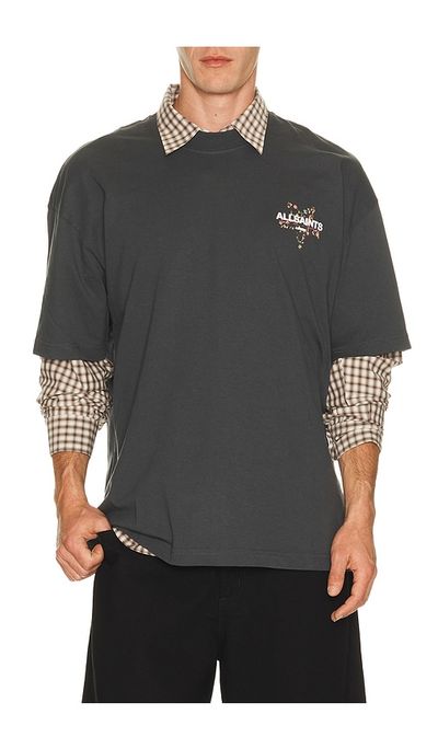 ALLSAINTS ALLSAINTS Pentacle Crew Neck Tee