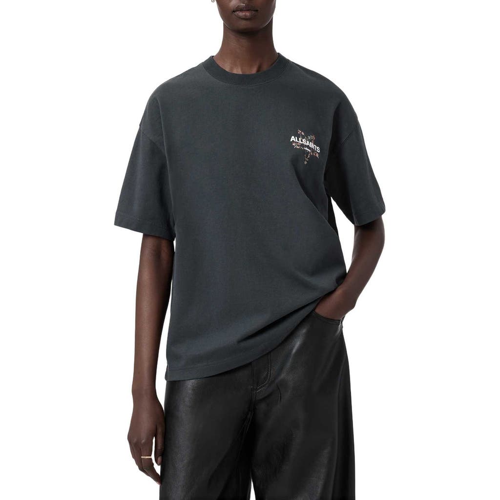 AllSaints AllSaints Pentacle Etta Logo Graphic T-Shirt
