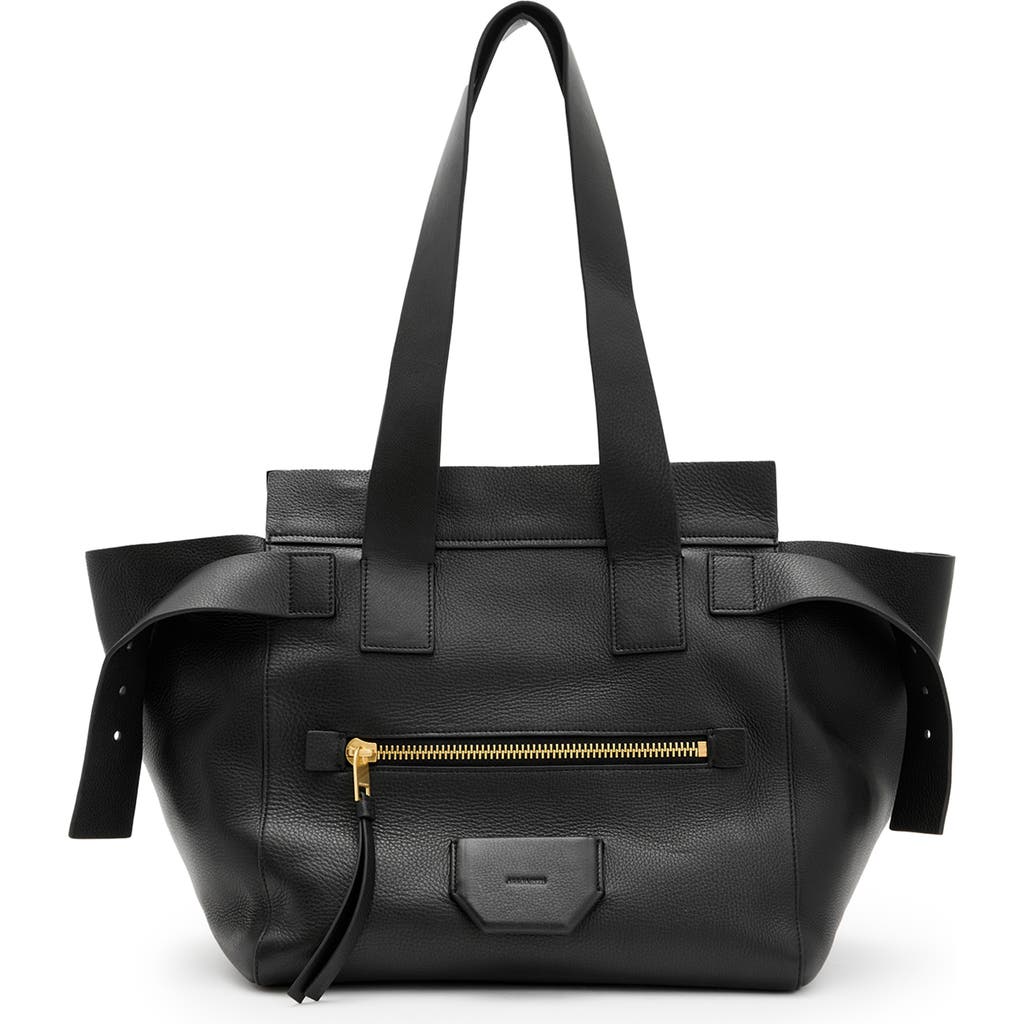 AllSaints AllSaints Perez Leather Shoulder Tote (Nordstrom Exclusive)