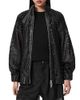 Allsaints Allsaints Perforated Leather Bomber Jacket - 1