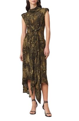 AllSaints AllSaints Persia Knotted Asymmetric Dress