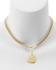 Allsaints Allsaints Phoebe Signature Dog Tag Pendant Necklace, 16 - 2