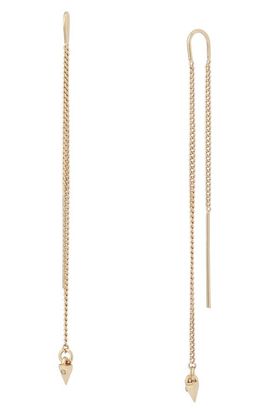 AllSaints AllSaints Pyramid Threader Earrings