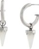AllSaints AllSaints Quartz Spike Huggie Drop Earrings - 1