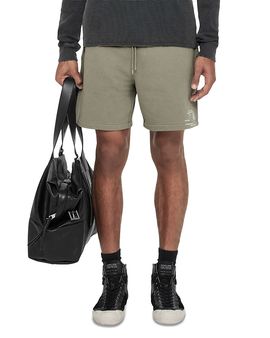 Allsaints Allsaints Raphy Cotton 6.7 Drawstring Shorts