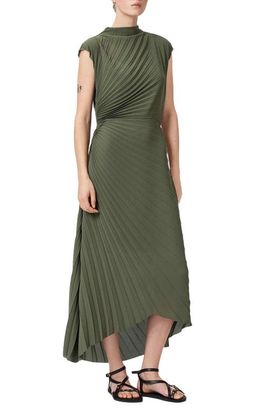 AllSaints AllSaints Rayanna Sunray Pleated Dress