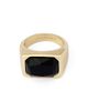 AllSaints AllSaints Rectangular Stone Signet Ring - 2