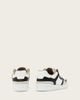 AllSaints AllSaints Regan leather chunky low top sneakers in white - 2