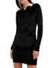 Allsaints Allsaints Regina Velvet Mini Dress - 5