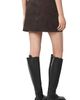 AllSaints AllSaints Renai Suede Miniskirt - 2