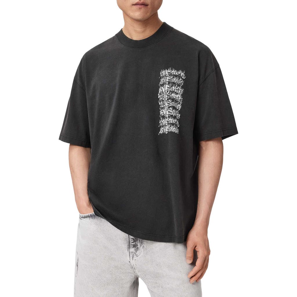 AllSaints AllSaints Repeat Graphic T-shirt