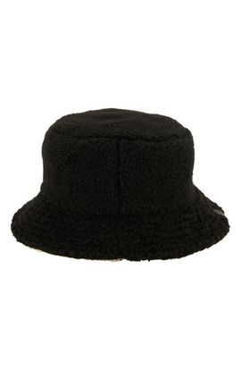 AllSaints AllSaints Reversible Teddy Fleece Bucket Hat