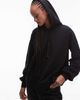 AllSaints Allsaints rhian embellished sequin hoodie in black - 1