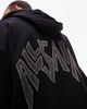 AllSaints Allsaints rhian embellished sequin hoodie in black - 2