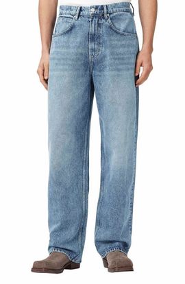 AllSaints AllSaints Rivet Slouch Straight Leg Jeans