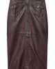 AllSaints AllSaints Rock Leather Midi Skirt - 5