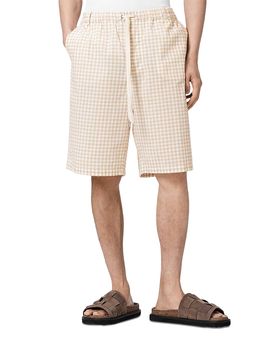 Allsaints Allsaints Rockland Relaxed Fit 11.2 Gingham Shorts
