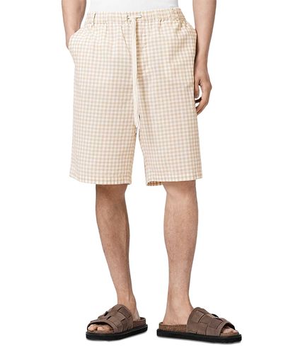 Allsaints Allsaints Rockland Relaxed Fit 11.2 Gingham Shorts