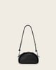 AllSaints AllSaints Rosalie Arc leather crossbody bag in black - 1