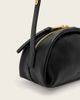 AllSaints AllSaints Rosalie Arc leather crossbody bag in black - 3