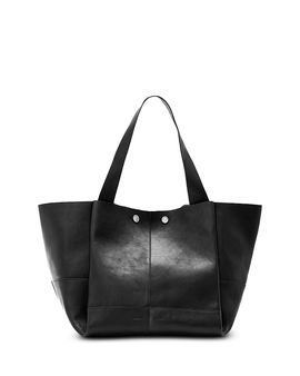 Allsaints Allsaints Rosalie Large Leather Tote Bag