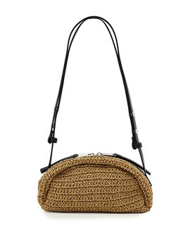 Allsaints Allsaints Rosalie Small Raffia Crossbody Bag