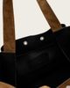 AllSaints AllSaints Rosalie suede leather tote bag in brown - 3