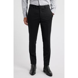 AllSaints AllSaints Ross Slim Fit Taper Leg Stretch Wool Pants