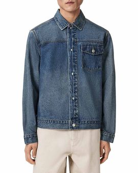 Allsaints Allsaints Roth Denim Jacket in Dark Indigo