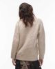 AllSaints Allsaints rubi cardigan in cream-White - 4