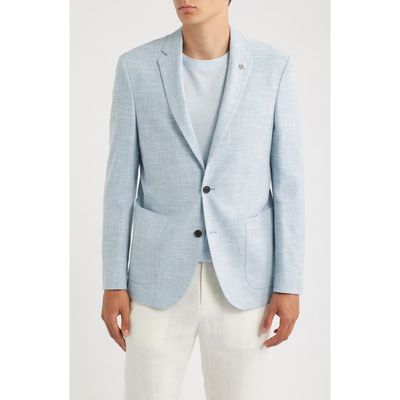 AllSaints AllSaints Rudy Slim Fit Cotton Blend Sport Coat