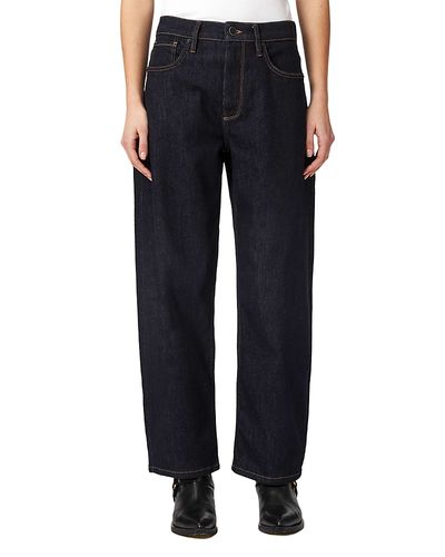 Allsaints Allsaints Sadie High Rise Barrel Jeans in Rinse Wash