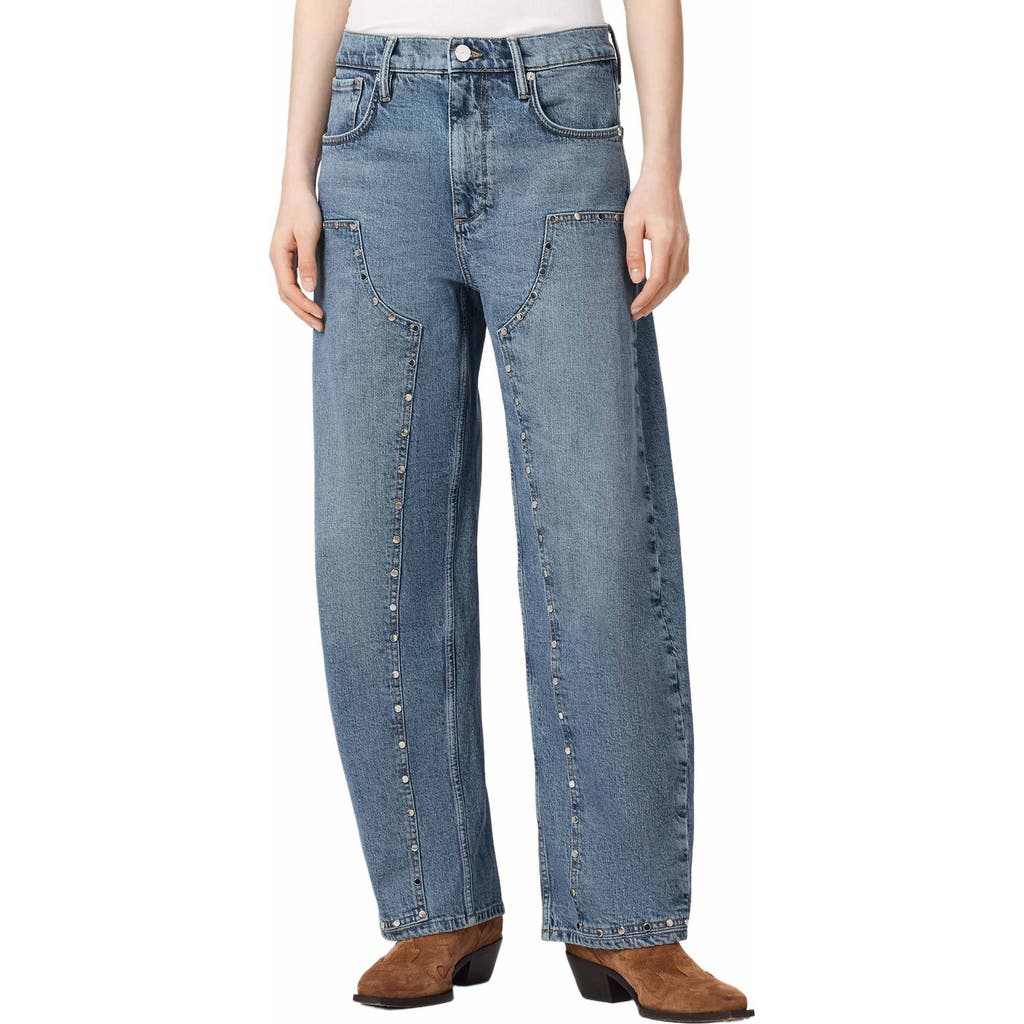 AllSaints AllSaints Sadie Studded Wide Leg Jeans