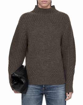 Allsaints Allsaints Sadie Wool Blend Funnel Neck Sweater