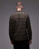 AllSaints Allsaints saru plaid shirt in brown-Black - 3