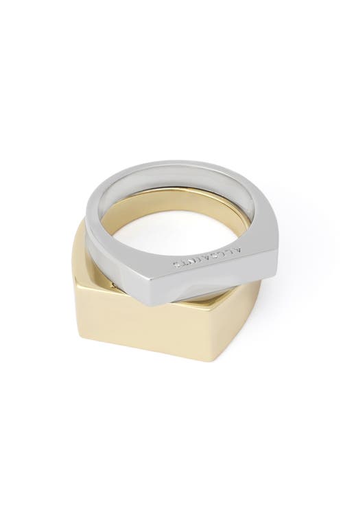 AllSaints AllSaints Set of 2 Signet Rings