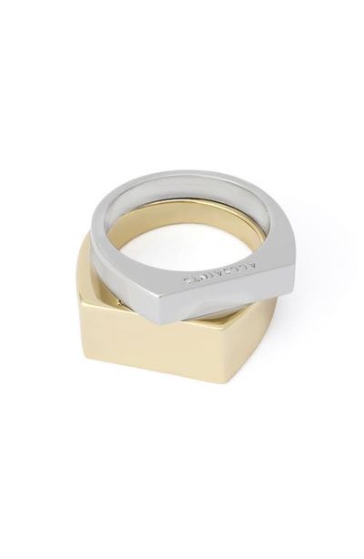 AllSaints AllSaints Set of 2 Signet Rings
