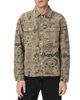 Allsaints Allsaints Sherb Tattoo Graphics Canvas Logo Shirt Jacket - 1