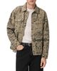 Allsaints Allsaints Sherb Tattoo Graphics Canvas Logo Shirt Jacket - 3