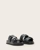 AllSaints AllSaints Sian double strap sandals in black - 1