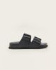 AllSaints AllSaints Sian double strap sandals in black - 2