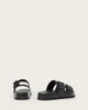 AllSaints AllSaints Sian double strap sandals in black - 4