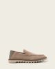 AllSaints AllSaints Slix suede leather loafer shoes in brown - 2